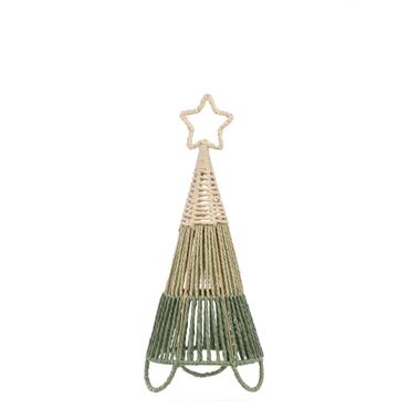 FLORALSILK ROPE TREE W/LEGS 43CM