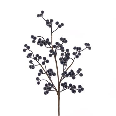 FLORALSILK FROSTED BERRY SPRAY 69CM