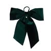 FLORALSILK VELVET BOW GREEN 38CM