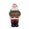 FLORALSILK SANTA MERRY CHRISTMAS SIGN 18CM