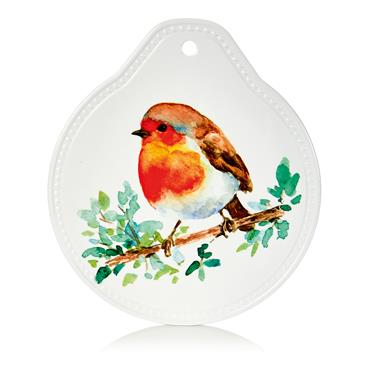 PREMIER DECORATIONS CERAMIC ROBIN TRIVET