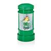 PREMIER DECORATIONS LIT GREEN POST BOX W/ROBIN SCENE WATER SPINNER