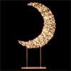 PREMIER DECORATIONS ROSE GOLD TABLE TOP CRESCENT MOON