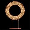 PREMIER DECORATIONS ROSE GOLD TABLE TOP WREATH