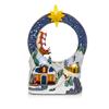 PREMIER DECORATIONS LIT VILLAGE W/LOOPING SANTA SLEIGH