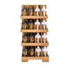 PREMIER DECORATIONS LIT HEXAGONAL LANTERN W/TRIPLE FLICKABRIGHTS