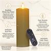 NOMA ALDERBROOK IVORY 20CM PILLAR CANDLE LGE