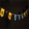 NOMA HARRY POTTER 10 HOUSE CREST BUNTING LIGHTS