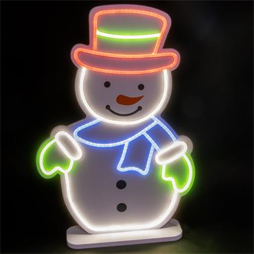NOMA 60CM NEON SNOWMAN