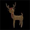 NOMA 97CM BROWN WICKER RUDOLPH WITH 120 LEDS