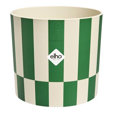 ELHO WHITE AND MISTLETOE GREEN POT 15CM