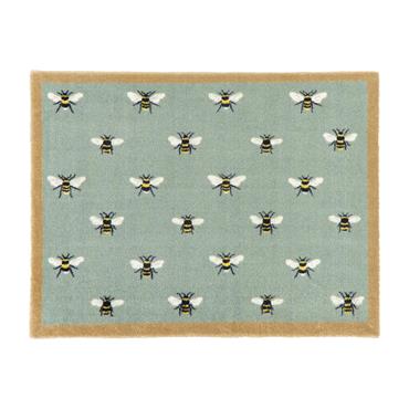 HUG RUG SOPHIE ALLPORT BEES TEAL 65X85