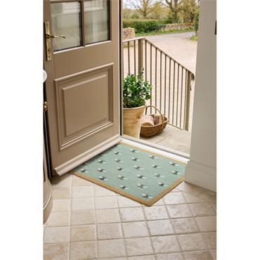 HUG RUG SOPHIE ALLPORT BEES TEAL 65X85