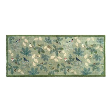 HUG RUG SOPHIE ALLPORT ORCHARD BIRDS GREEN RUNNER 65X150