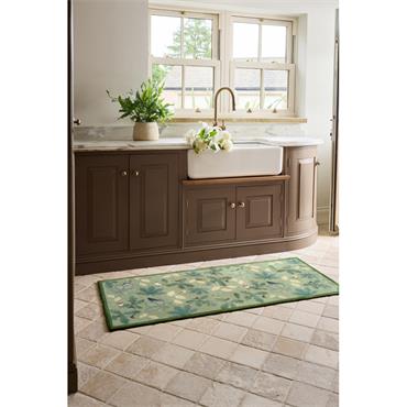 HUG RUG SOPHIE ALLPORT ORCHARD BIRDS GREEN RUNNER 65X150