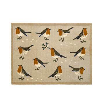 HUG RUG SOPHIE ALLPORT ROBINS CREAM 65X85