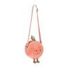 JELLYCAT AMUSEABLES PEACH SHOULDER BAG