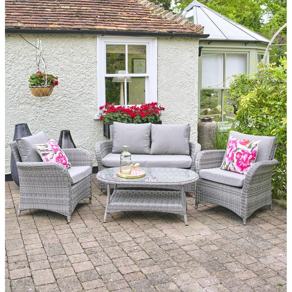 LG OUTDOOR MONACO STONE LOUNGE SET Clonmel Garden Centre Ireland