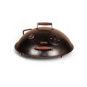 KADAI BBQ SMOKER LID - WITH TEMPERATURE GAUGE
