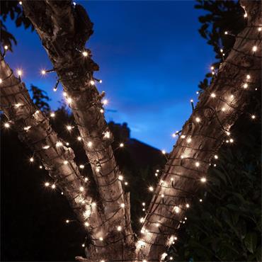 NOMA WHITE BATTERY OPERATED STRING LIGHTS