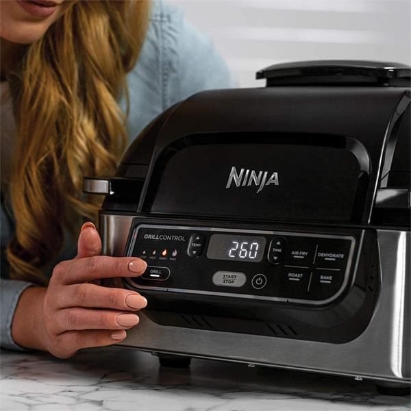 Ninja Health Grill & Air Fryer Black AG301UK Heavins.ie