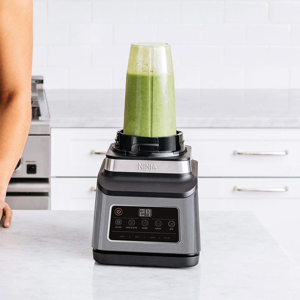 Ninja 3in1 Food Processor and Blender with AutoIQ BN800UK Heavins.ie