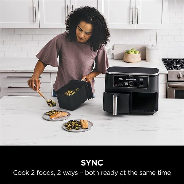 Ninja 9.5 Litre Foodi Max Dual Zone Air Fryer Black AF400UK Heavins.ie