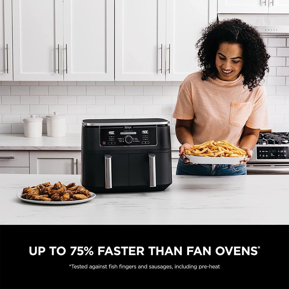 Ninja 9.5 Litre Foodi Max Dual Zone Air Fryer Black AF400UK