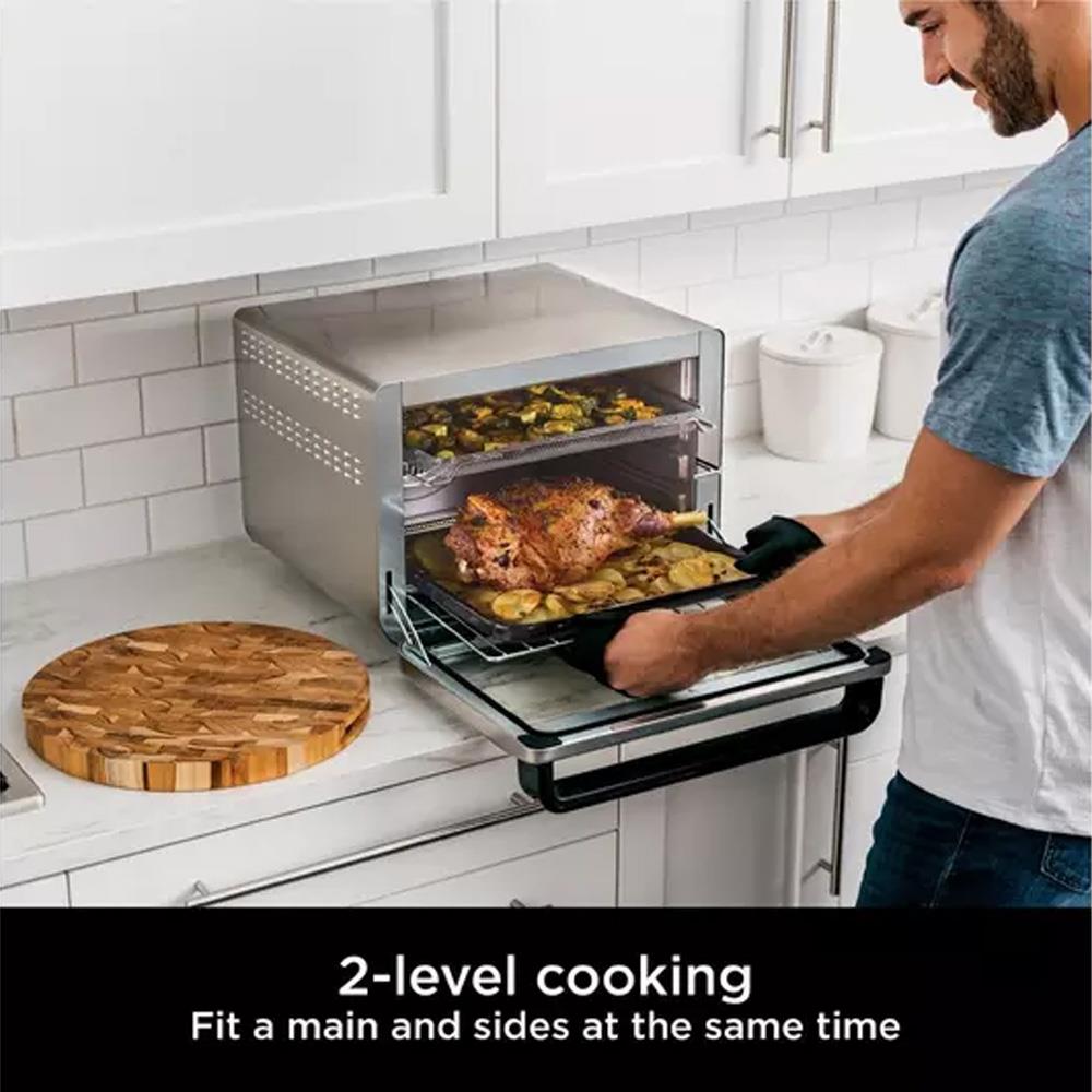 NINJA Foodi 10in1 Multifunction Oven Silver DT200UK Heavins.ie