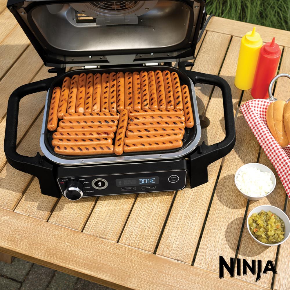 Ninja Woodfire Electric BBQ Grill & Smoker and Air Fryer OG701UK