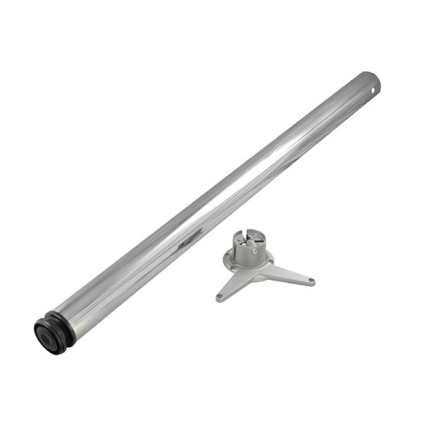 Heavins.ie Chrome Breakfast Bar Table Leg 870mm 6506030