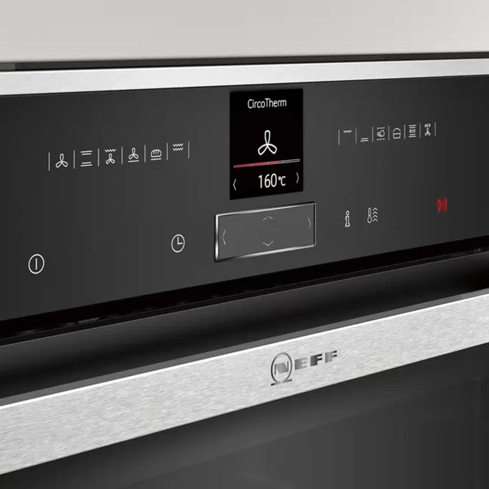 Neff Builtin Single Oven Slide and Hide Door Stainless Steel B57CR22N0B Topline Heavins Neff Builtin Single Oven Slide and Hide Door Stainless Steel B57CR22N0B Topline Heavins