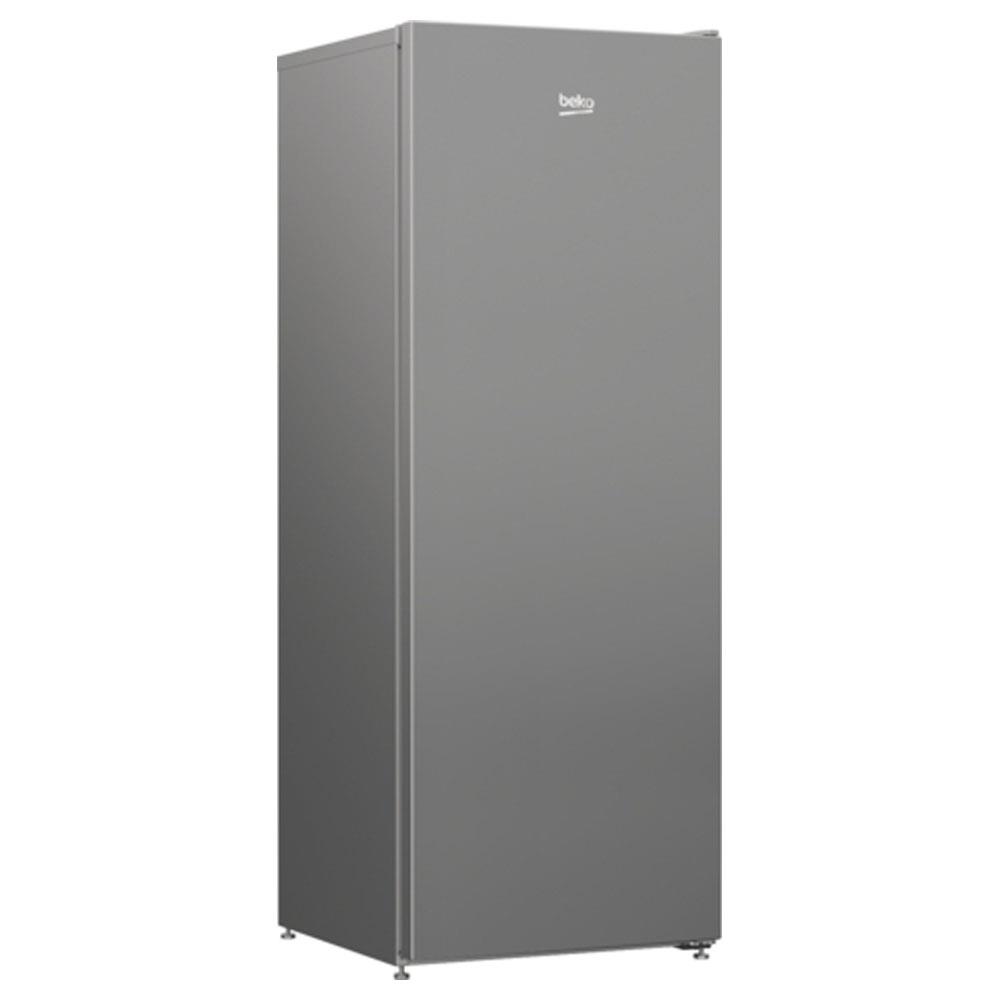 Beko 145cm Tall Larder Fridge Silver LSG3545S Heavins.ie