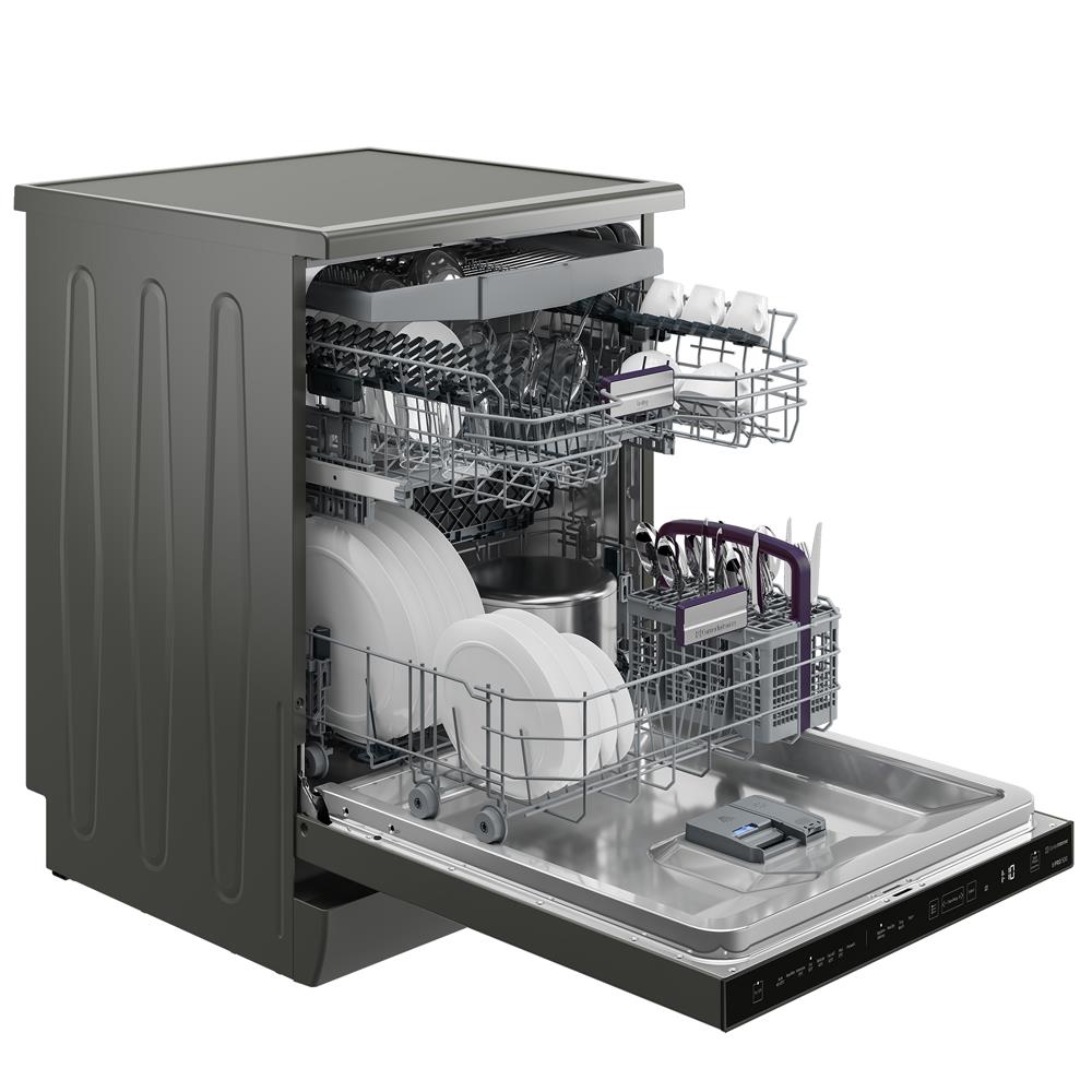 Beko 16 Place 60cm Fast45 Dishwasher Graphite BDEN38640FG Heavins.ie