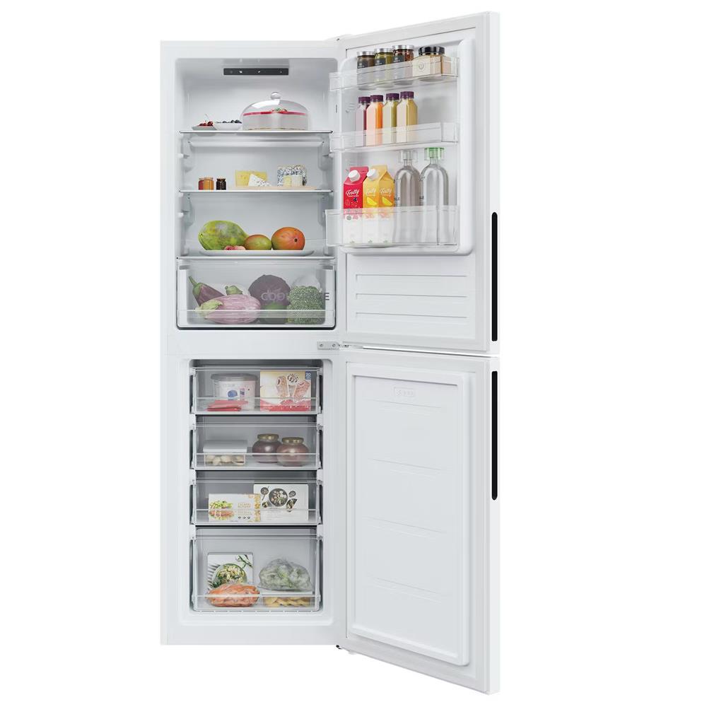 Hoover 50/50 55CM Low Frost Combi Fridge Freezer White HVT3CLFCKIHW