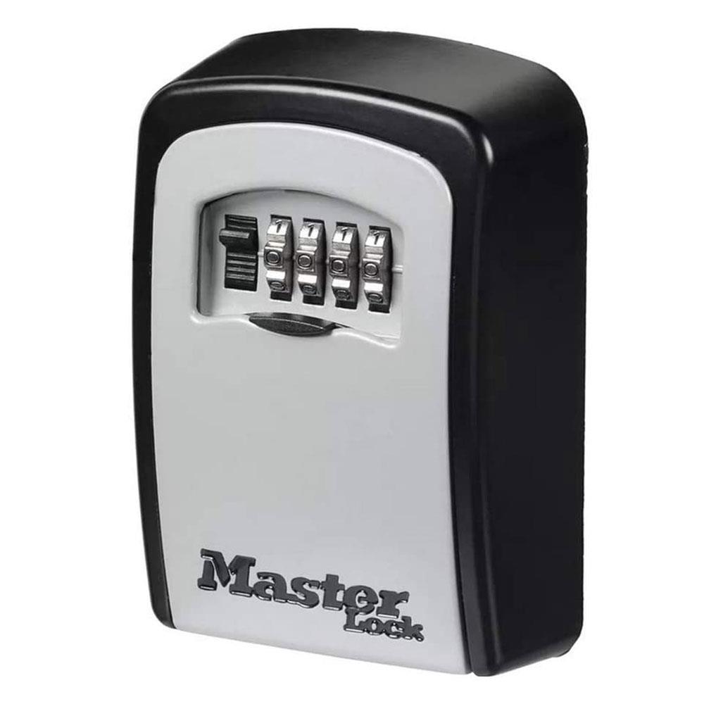 Masterlock Standard Wall Mounted Key Lock Box (Up To 3 Keys) Black