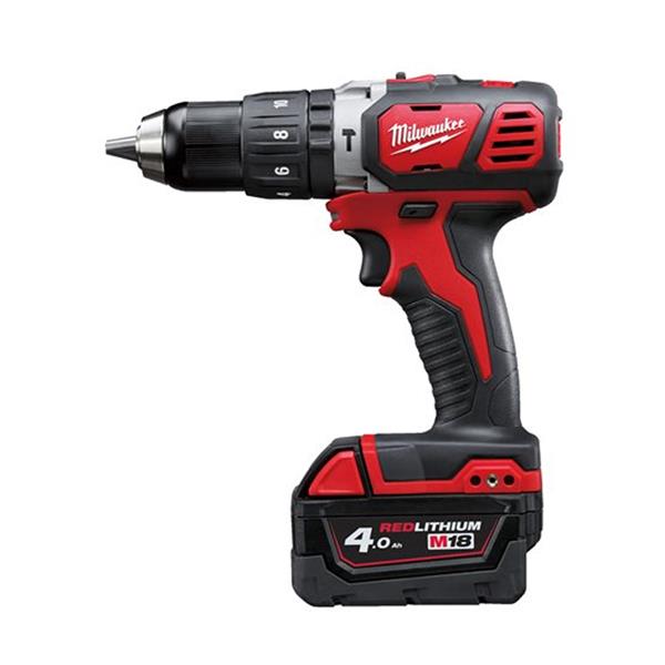 Milwaukee Compact Combi Drill 18V 2 x 4 