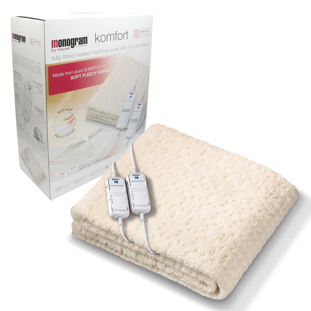 Monogram Double Komfort Heated Dual Control Electric Under Blanket
