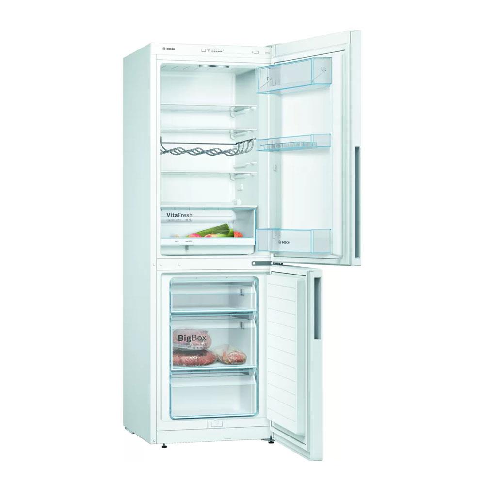 Bosch 176cm 60/40 Fridge Freezer White KGV336WEAG Heavins.ie