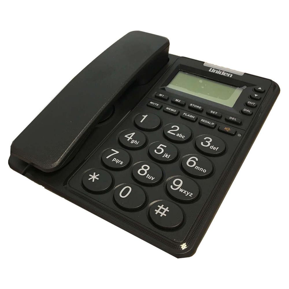 UNIDEN BIG BUTTON CORDED PHONE TW6409B Heavins.ie