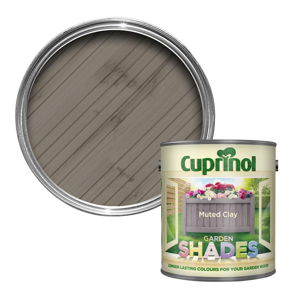 Cuprinol 2.5 Litre Garden Shades Woodstain Muted Clay 5122397