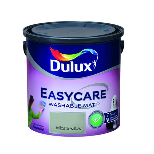 Dulux 2.5 Litre Easycare Washable Matt Delicate Willow 5157466