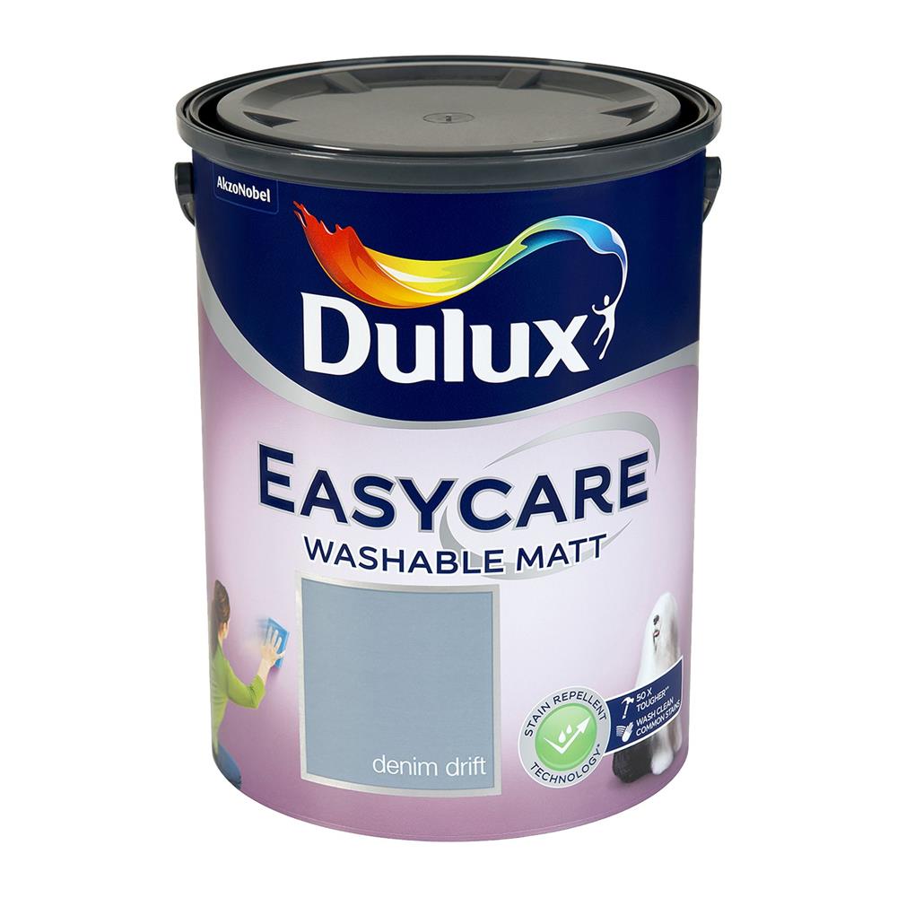 Dulux 2.5 Litre Easycare Washable Matt Denim Drift 5322497 Heavins.ie