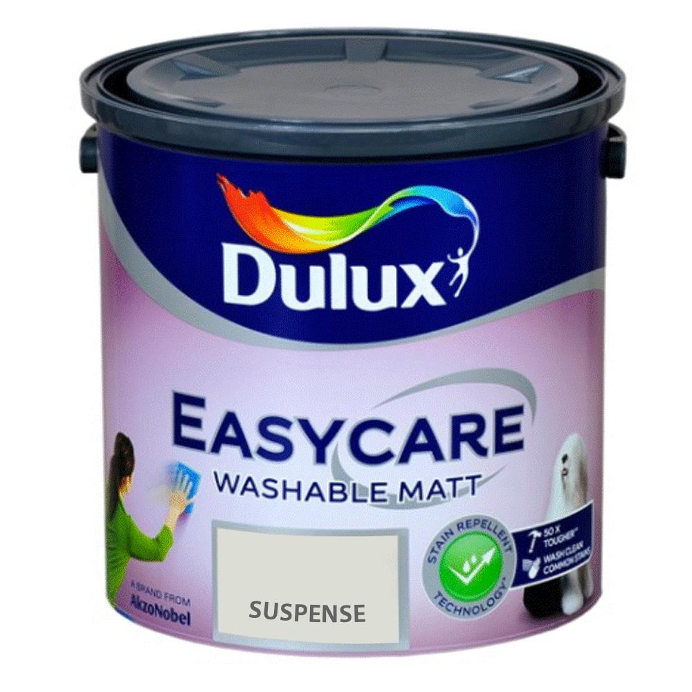 Dulux 2.5 Litre Easycare Washable Matt Suspense 5322499 Topline