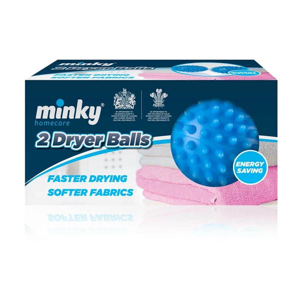 Minky Sunshine Tumble Dryer Balls 2 Pack MNK318955 Heavins.ie