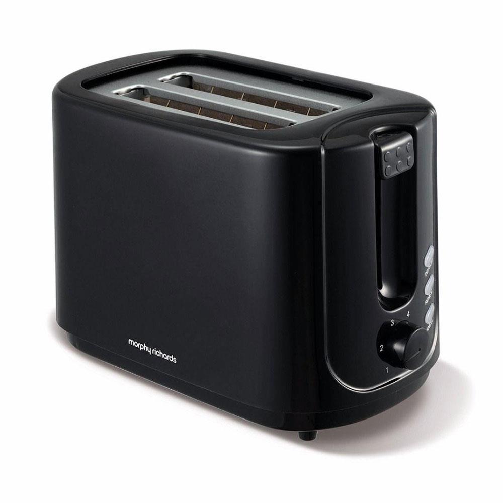 MORPHY RICHARDS 2 SLICE TOASTER BLACK 980506 Heavins.ie