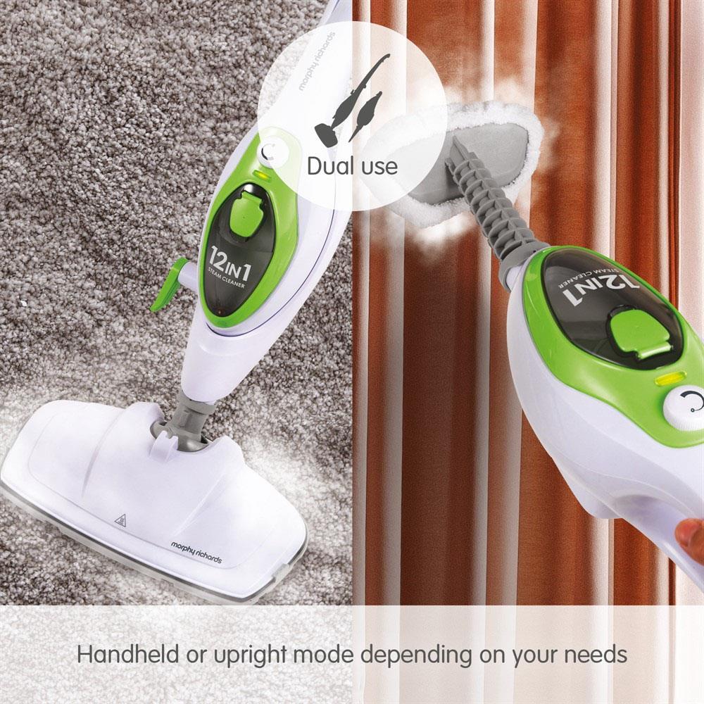 Morphy Richards 12 in 1 Steam Cleaner White 720512 Heavins.ie