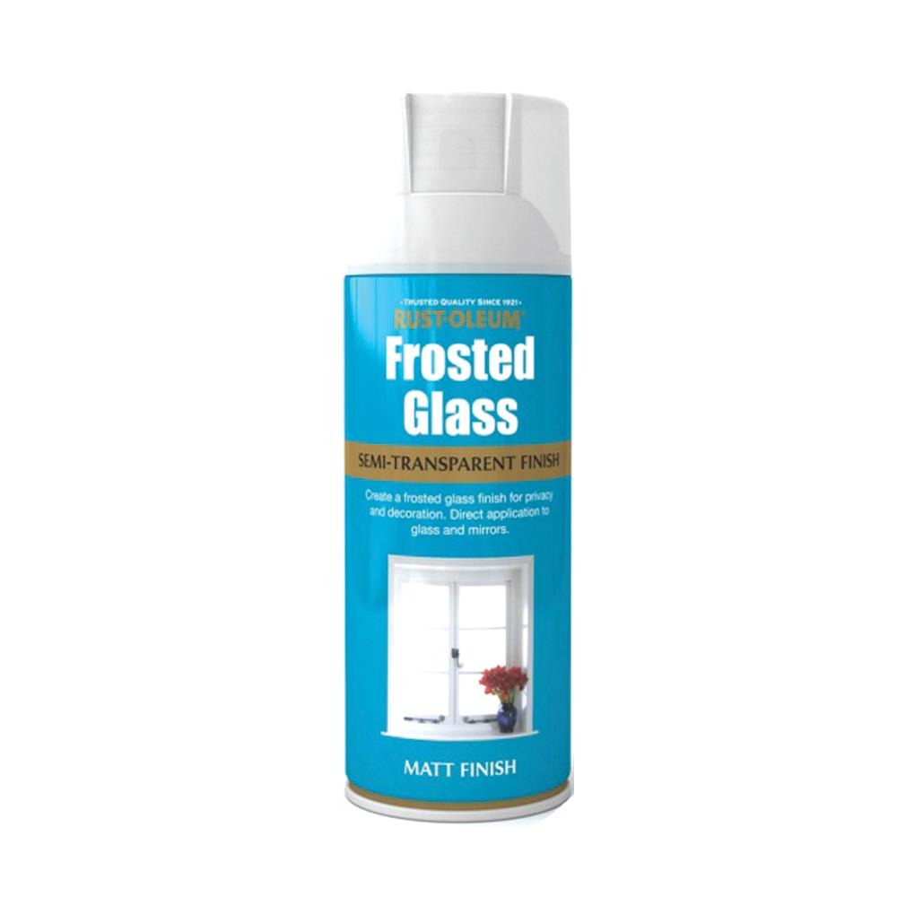 Rustoleum Frosted Glass Effect Matt Spray Paint 400ml PTOU050