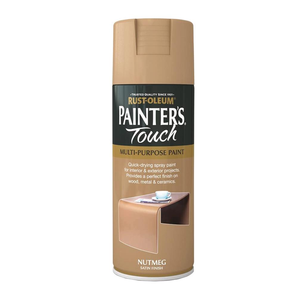 Rustoleum Painters Touch MultiPurpose Spray Paint 400ml Nutmeg