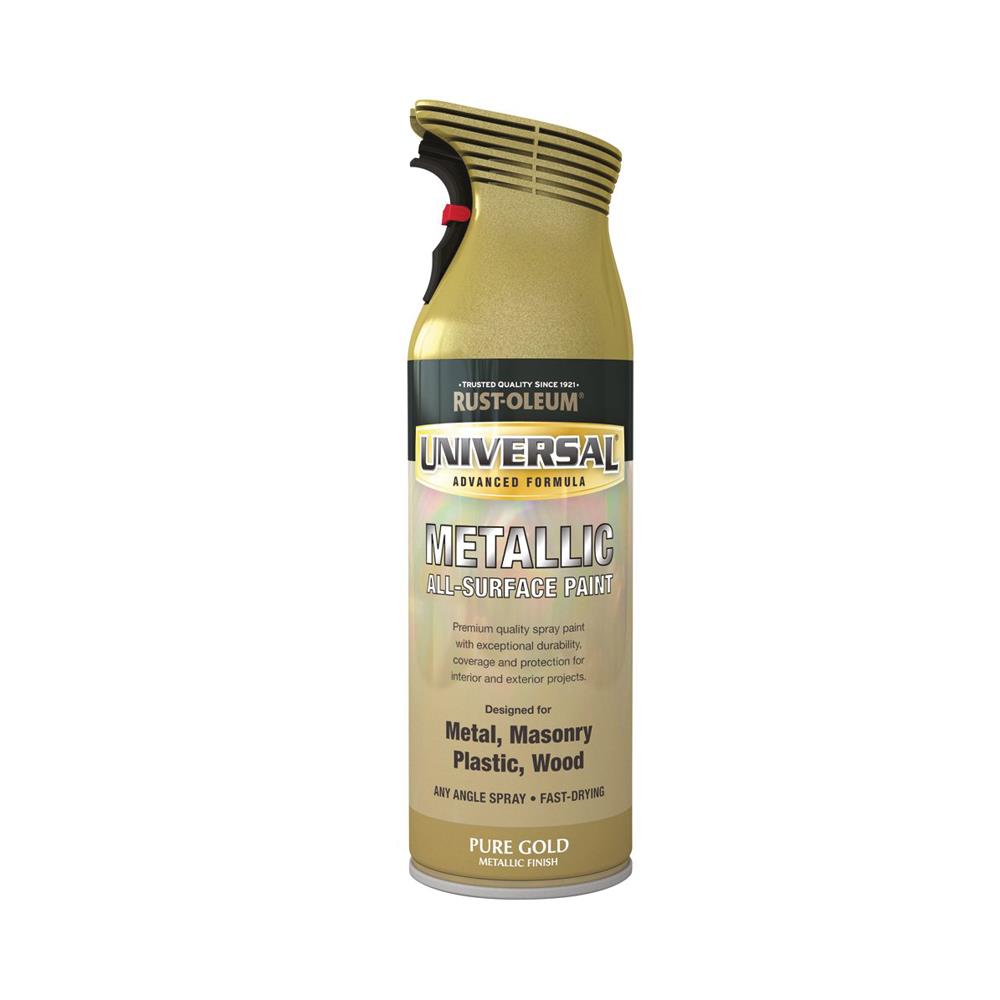 Rustoleum Metallic Gold All Surface and Metal Paint 400ml